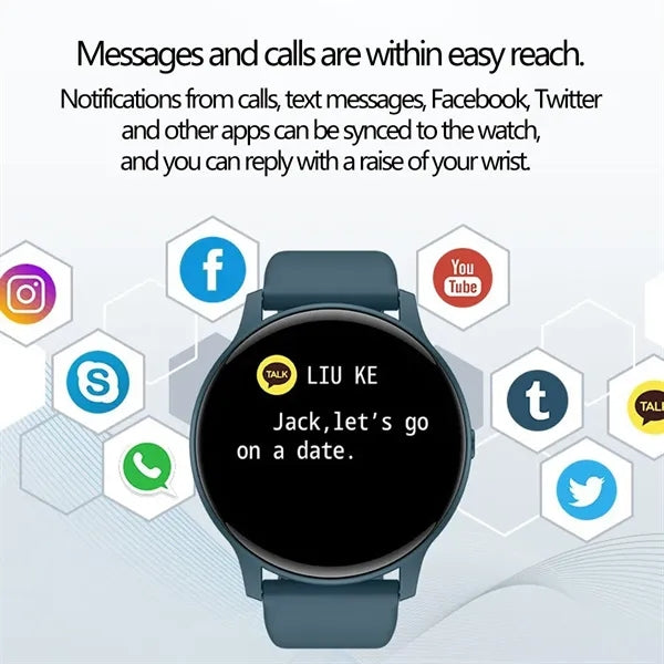 Multi-Function Health Monitoring Bluetooth Call Smart Watch