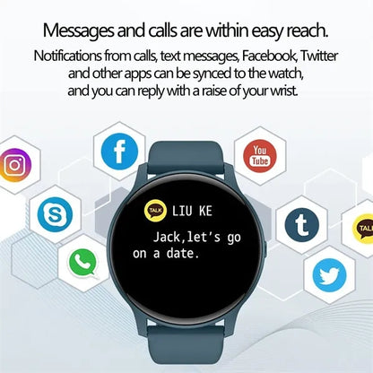 Multi-Function Health Monitoring Bluetooth Call Smart Watch