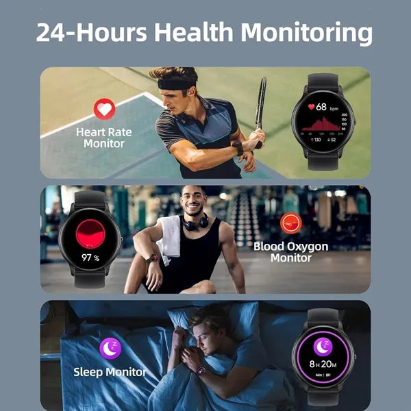 Multi-Function Health Monitoring Bluetooth Call Smart Watch