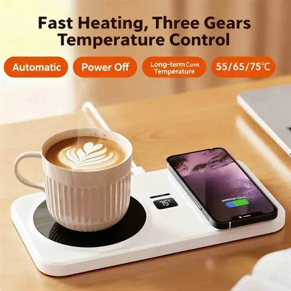 Cup Warmer with Wireless Charger
