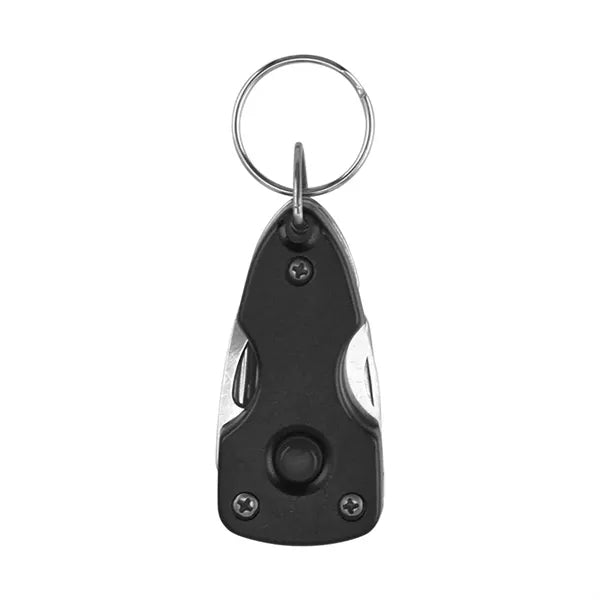 Camp Multi-Tool LED Light Keychain