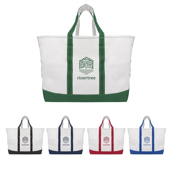 Full Color THE MADELYN 24 OZ. COTTON CANVAS TOTE BAG