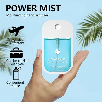 Power Mist Hydrating Hand Sanitizer Spray Travel Size