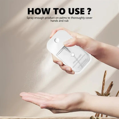 Power Mist Hydrating Hand Sanitizer Spray Travel Size