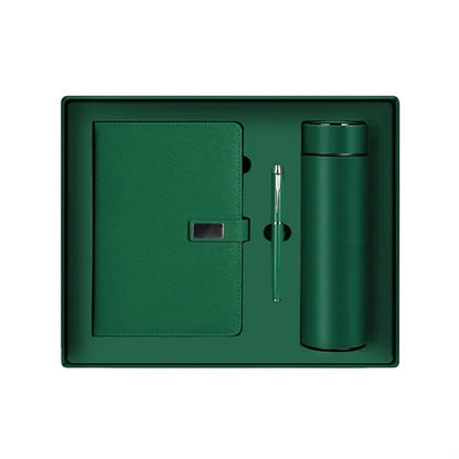 Business Gift Set W/ A5 Notebook,  Insulated Bottle & Pen