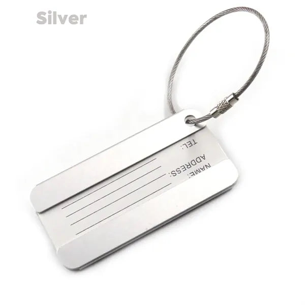 Aluminum ID Card Luggage Tag