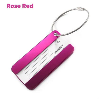 Aluminum ID Card Luggage Tag