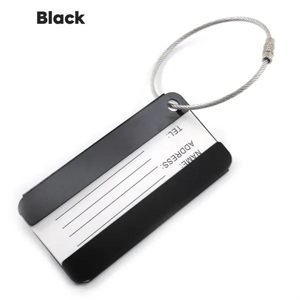 Aluminum ID Card Luggage Tag
