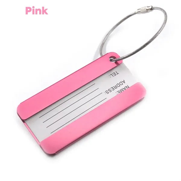 Aluminum ID Card Luggage Tag