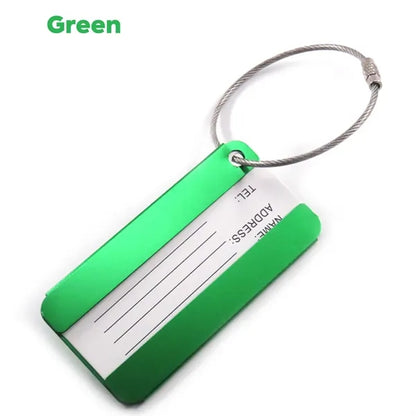 Aluminum ID Card Luggage Tag