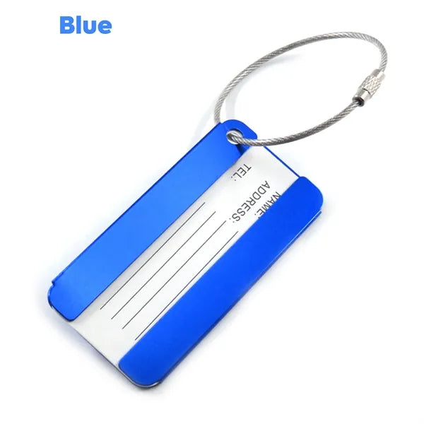 Aluminum ID Card Luggage Tag
