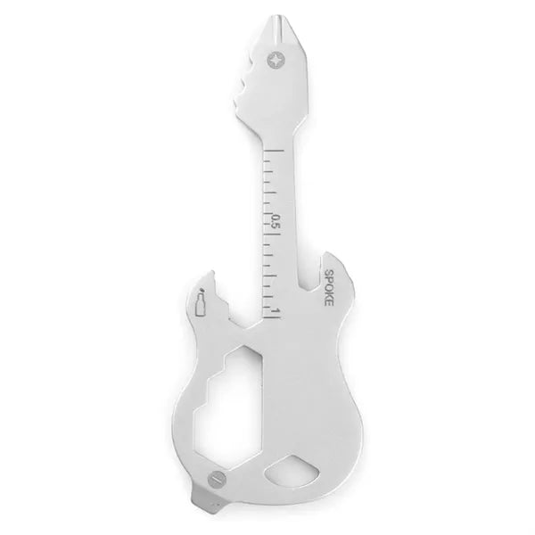 12-in-1 Guitar-Shaped Multi-Tool Card