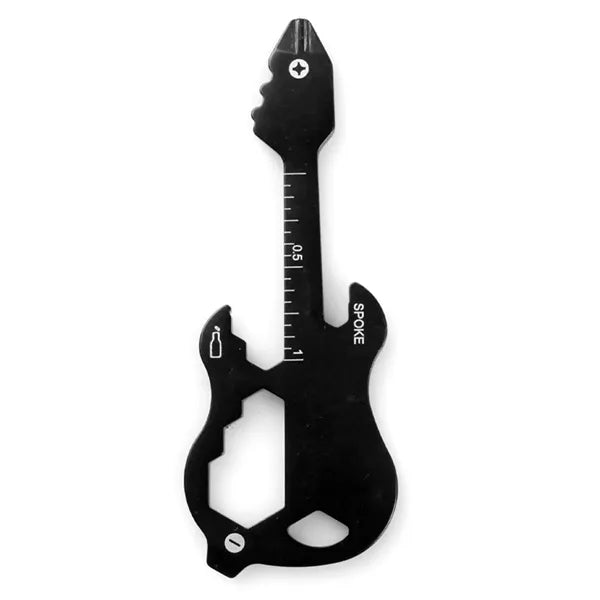 12-in-1 Guitar-Shaped Multi-Tool Card
