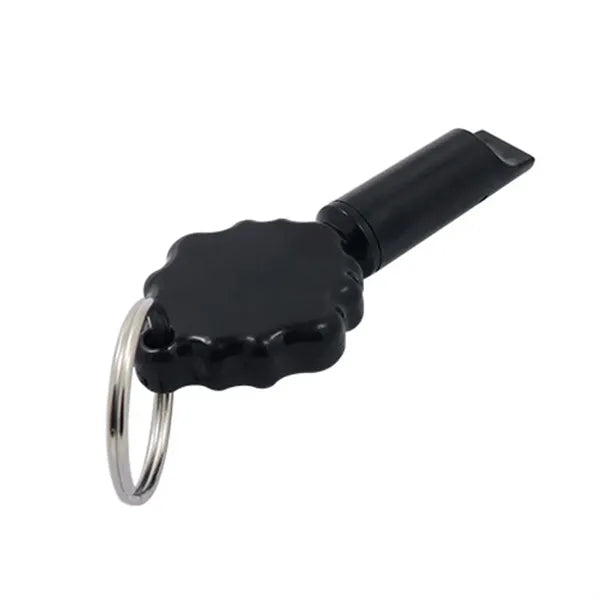 Compact Survival Whistle with Compass