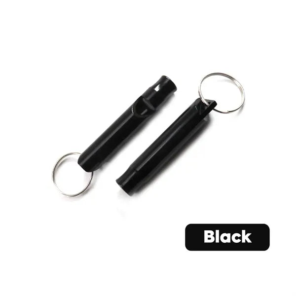 Aluminum Emergency Whistle with Keychain