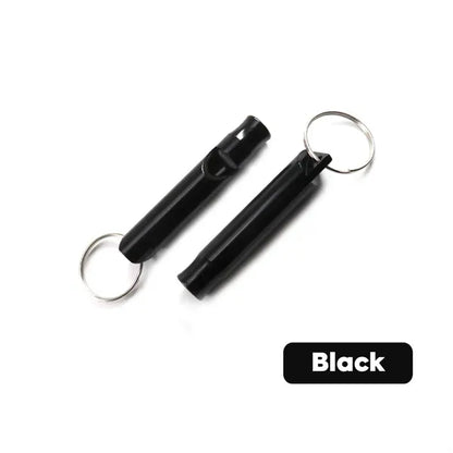 Aluminum Emergency Whistle with Keychain