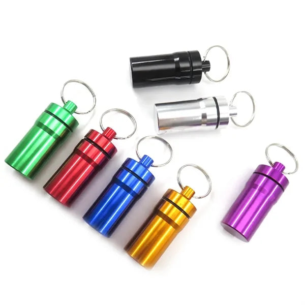 Waterproof Aluminum Pill Container