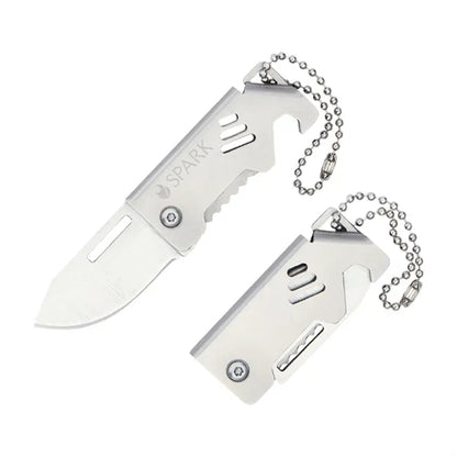 Mini Foldable Knife with Keychain