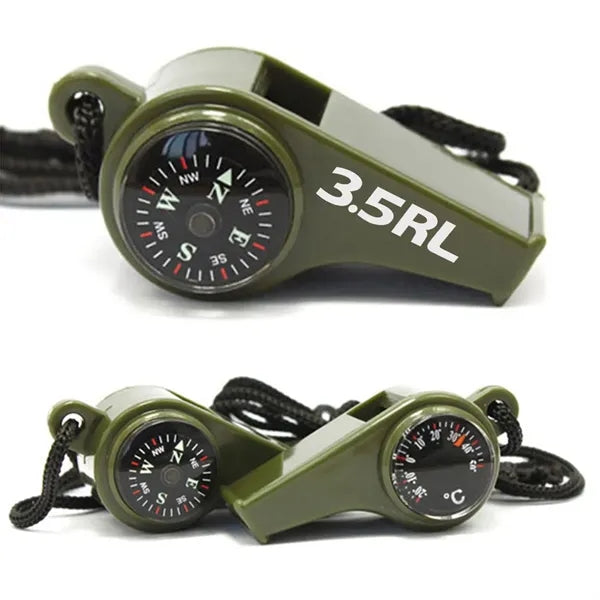 Multi-Function Survival Whistle