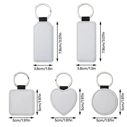 PU Leather Keychain