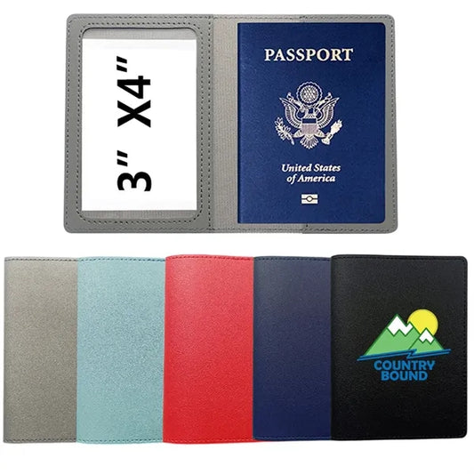 Leather Dual-Slot Passport Holder
