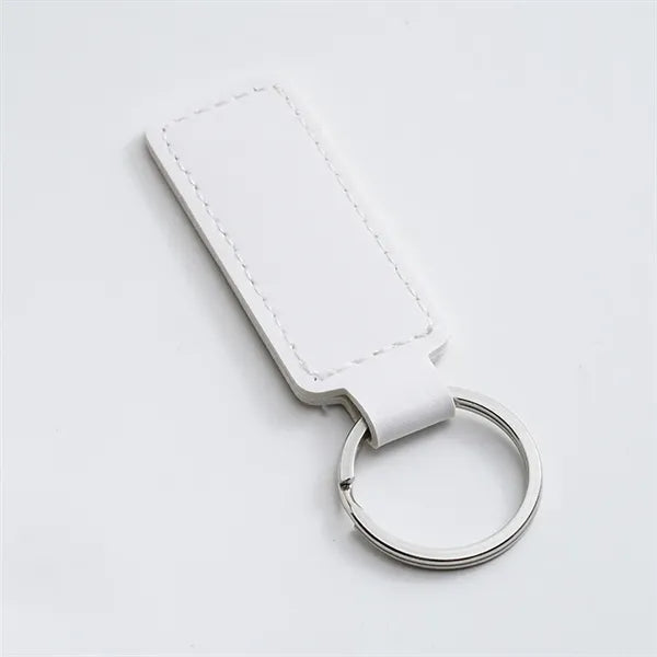 Minimalist PU Leather Key Tag