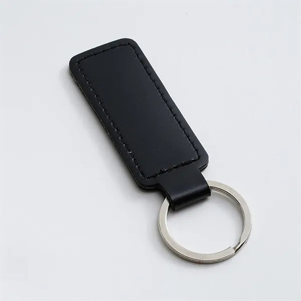 Minimalist PU Leather Key Tag
