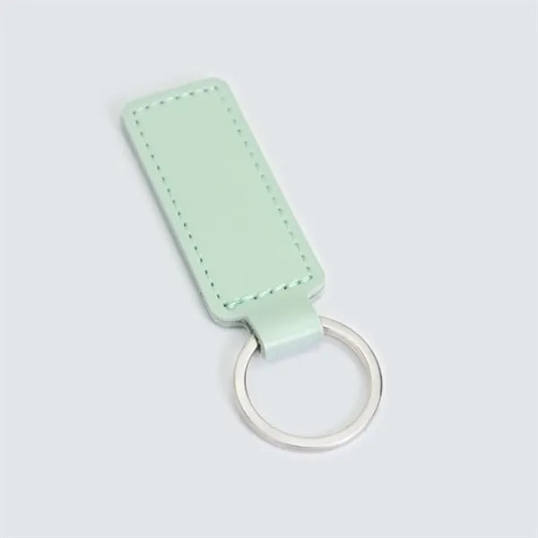Minimalist PU Leather Key Tag