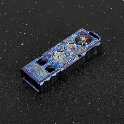 Titanium Alloy Emergency Whistle