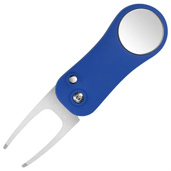 Golf Divot Tool with Magnetic Ball Marker