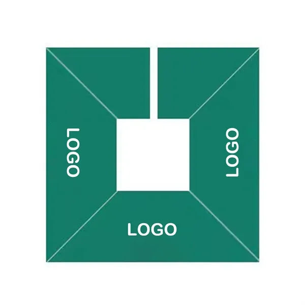 Square Patio Umbrella with Base
