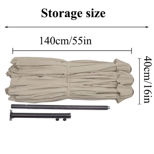 Outdoor Patio Umbrella with Base