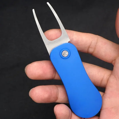 Golf Divot Tool with Magnetic Ball Marker