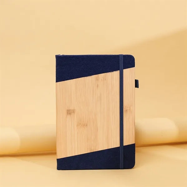 A5 Bamboo Pattern PU Notebook
