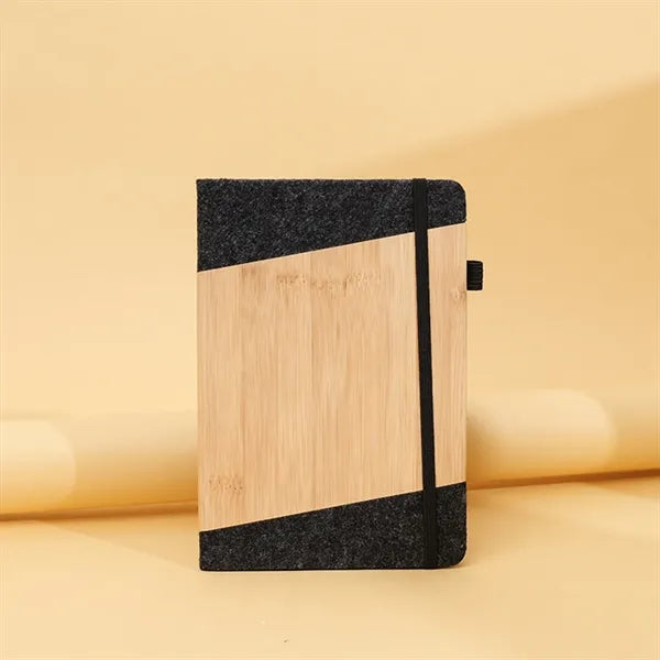 A5 Bamboo Pattern PU Notebook