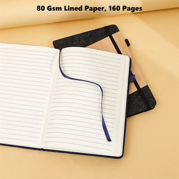 A5 Bamboo Pattern PU Notebook