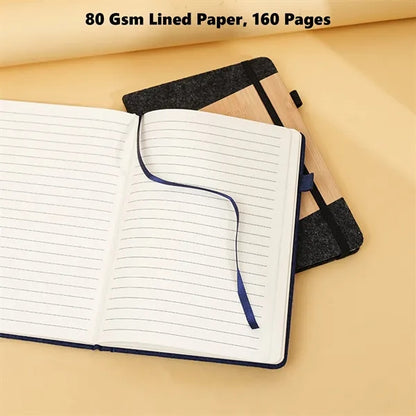 A5 Bamboo Pattern PU Notebook