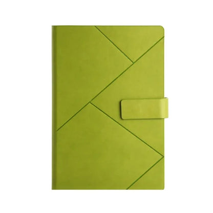 A5 Magnetic Closure Leather Notebook