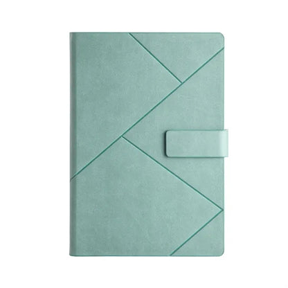 A5 Magnetic Closure Leather Notebook
