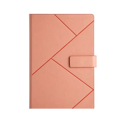 A5 Magnetic Closure Leather Notebook