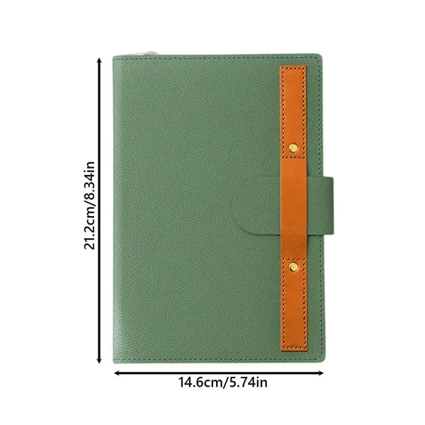 A5 Leather Business Notebook