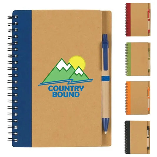 Kraft Spiral Notebook
