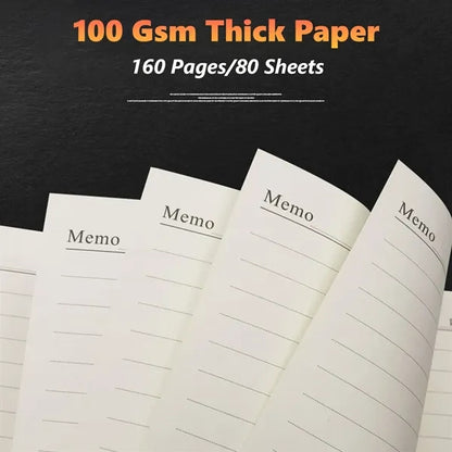 A5 Notebook with Elastic Band