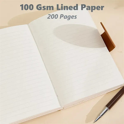 A5 Leather Notebook