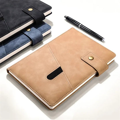 A5 Notebook with Front Pocket