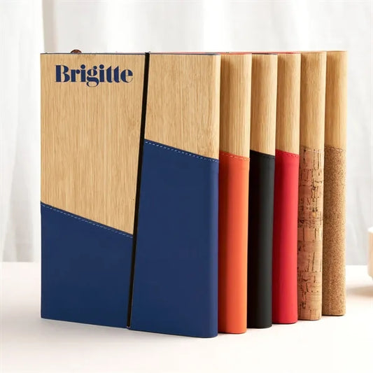 A5 Tri-Fold Leather Notebook