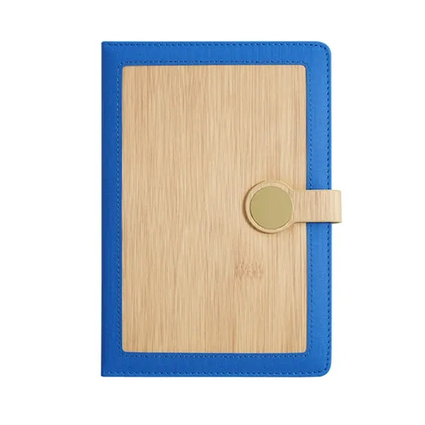 A5 Faux Bamboo Finish Notebook