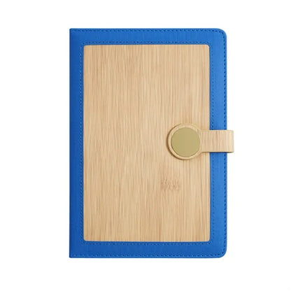 A5 Faux Bamboo Finish Notebook