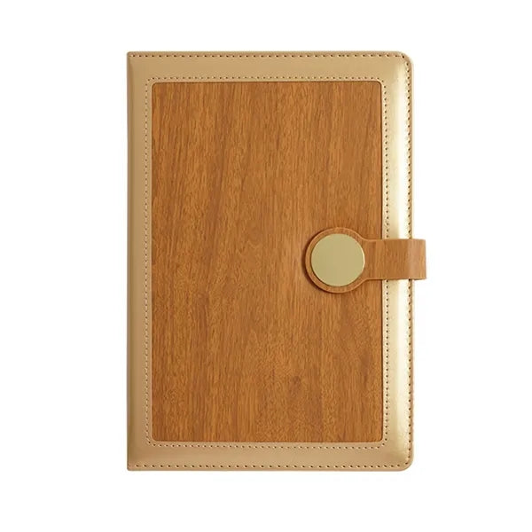 A5 Faux Bamboo Finish Notebook