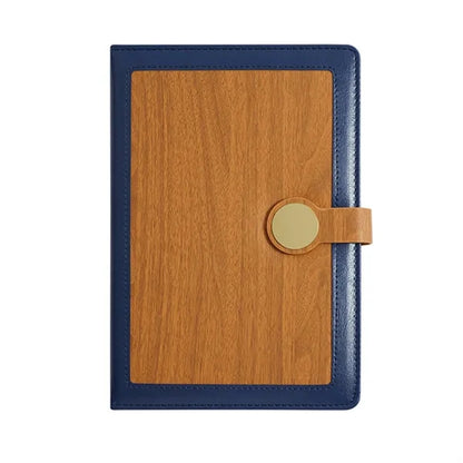 A5 Faux Bamboo Finish Notebook